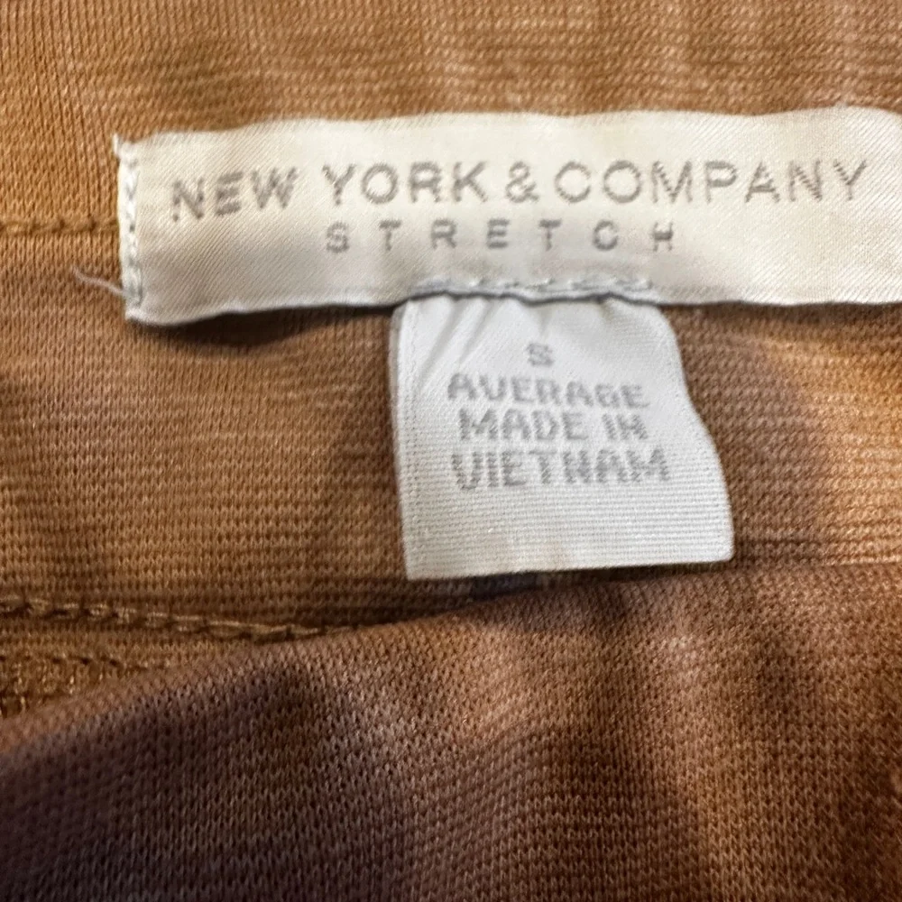New York & Company Tan Stretch Pants - Picture 4 of 7